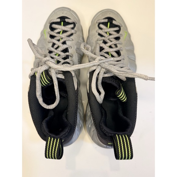 NIKE AIR FOAMPOSITE ONE PREMIUM 10 METALLIC SILVER CAMO VOLT GALAXY 575420-004 main image 13